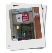 Blood donation centre